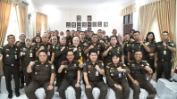 Kajati dan Ketua IAD Riau Kunker di Kejari Pelalawan