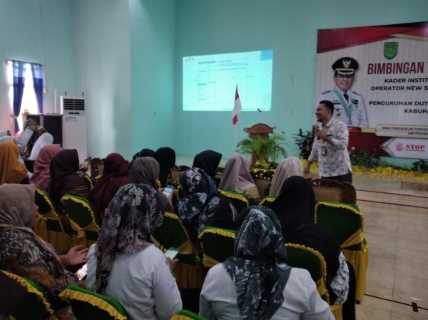 Tim Pendamping Keluarga Kecamatan Ikuti Bimtek dan Pelatihan Tajaan DP2KBP3A Inhil