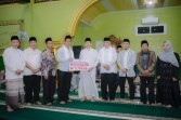 Minggu 23 Maret 2025 Wabup Rohil Hadiri Safari Ramadan di Masjid Baiturahmah