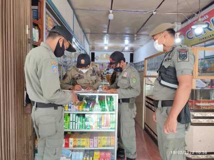 Satpol PP Inhil Layangkan SP2 dan SP3 Terhadap Pelaku Usaha dan PKL