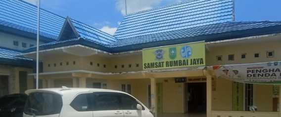 Kantor Unit Samsat Rumbai Jaya Ajak Masyarakat Manfaatkan Penghapusan Denda Pajak Kendaraan Bermotor Tahun 2021