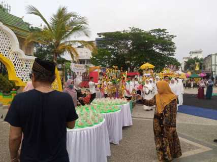 Gema Muharram, Disparporabud Inhil Gelar Pameran Kue Asidah
