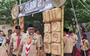 Kemah Bersama PDBK Provinsi Jambi di Bumi Perkemahan Cadika di Buka Sekda Sudirman