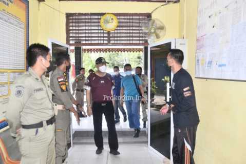 Kantor Satpol-PP Mendadak Di Kunjungi Wabup Syamsuddin Uti