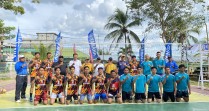 Turnamen Voli Putra Se-Inhil Piala CV. BRR & Telaga Kopi 2025 Resmi Dibuka di Makodim 0314/Inhil