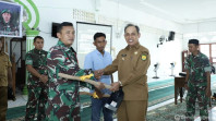 Pj Bupati Inhil Launching Optimalisasi Lahan Kodim 0314/Inhil Th. 2024