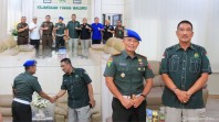 Kunjungan Silaturahmi Komandan Polisi Militer Kodam XV/Pattimura Di Sambut Baik Kajati Maluku