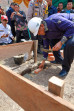Bupati Siak Alfedri Letak Batu Pertama Pembangunan RLH Hasil Zakat Polres Siak