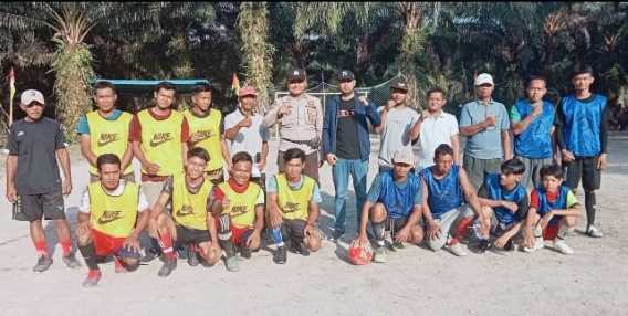 Kades Lubuk Besar Buka Turnamen Futsal di Dusun Mandian Gajah