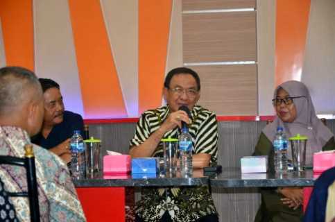 Bupati HM Wardan MP Silaturahmi dan Diskusi Bersama RT / RW se Kec. Guntung