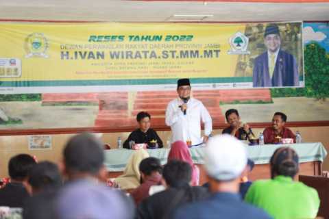 Anggota DPRD Provinsi Ivan Wirata : Saya Optimis Bangun Muaro Jambi