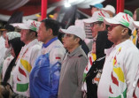 Bupati Inhil Hadiri Opening Ceremony Porwil Sumatera XI