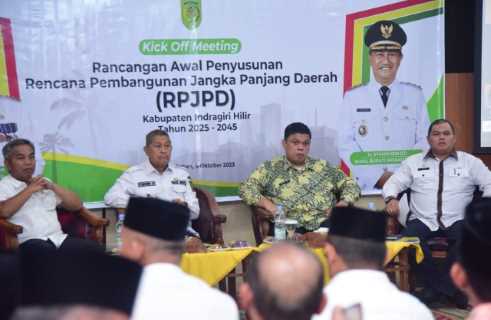 Wabup H Syamsuddin Uti Buka Kick Off Meeting RPJPD Tahun 2025-2045 