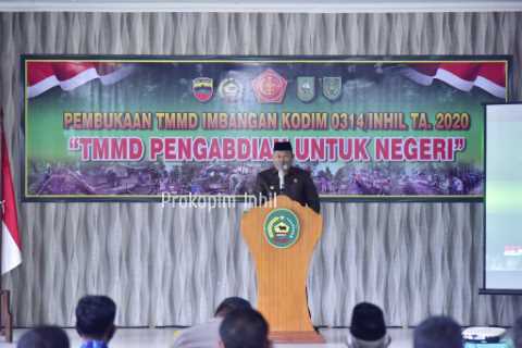 Wabup H. Syamsuddin Uti: Pelaksanaan TMMD Sangat Membantu Pemda Dalam Pembangunan