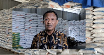 Stok Beras di Perum Bulog Cabang Tembilahan  Aman Jelang Ramadan