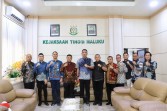 KAJATI AGOES SP, TERIMA BAIK KUNJUNGAN SILATURAHMI EXECUTIVE GENERAL MANAGER PT. PERTAMINA PAPUA MALUKU