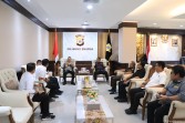 Perkuat Sinergitas Antar Lembaga Penegak Hukum, Kajati Maluku Agoes SP Berkunjung Ke Polda Maluku