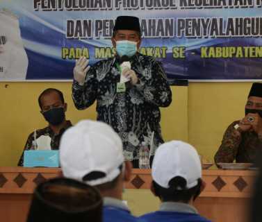 Bupati Alfendri: Pemakai Narkoba Rentan Kena Corona