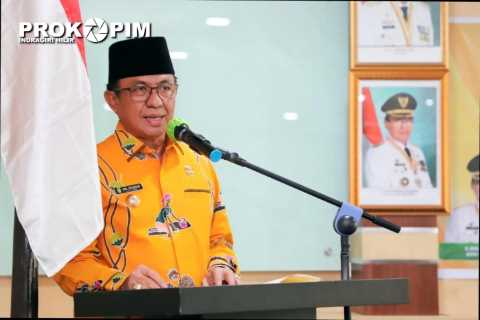 Bupati Wardan Hadiri Penandatanganan MOU 