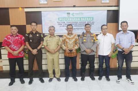 Bupati Wardan Buka Musda TJSLBU Inhil
