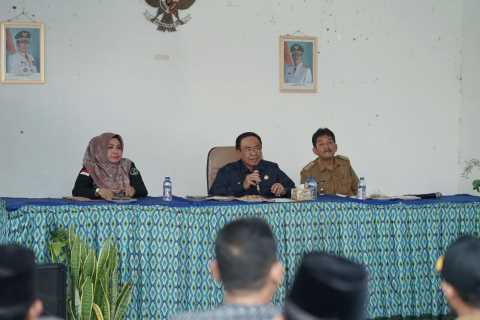  Serap Langsung Keluhan Masyarakat, Bupati Inhil Hm Wardan Silaturahmi Dengan Forum Rt/Rw Kecamatan Gaung