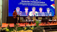 Cermat Dalam Pemilu 2024, Ketua DPRD Edi Purwanto Hadiri Rakor Deteksi Potensi Ganguan Kamtibmas Jelang Pemilu
