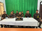 Plt. Kajari SBB Mengikuti Vidcon Sosialisasi Pengusulan PNS dan Aplikasi MySimkari