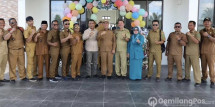Tingkatkan Semangat Bekerja, Pj.Bupati Herman Resmikan Gedung Kantor Camat Belengkong