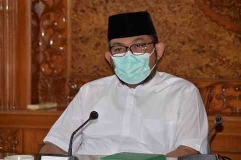 Sekda Jambi Ikuti Rakor Pengendalian Harga Pangan Secara Virtual