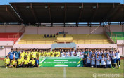 Tingkatkan Silaturahmi, Bea Cukai Tembilahan Gelar Fun Football Pertandingan Persahabatan Bersama Insan Pers Inhil