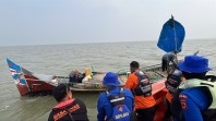 Dua Nelayan Tanjab Barat yang Hilang Saat Melaut Ditemukan Selamat oleh Tim SAR Gabungan
