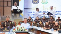 Kajati Agoes SP Hadiri Pengalihan Pengelolaan Rupbasan Tahap II Dari Kementerian Imigrasi Dan Pemasyarakatan Kepada Kejaksaan RI