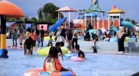 Libur Lebaran Idul Fitri, Kolam Renang Silver Waterland Dipadati Pengunjung Berbagai Daerah