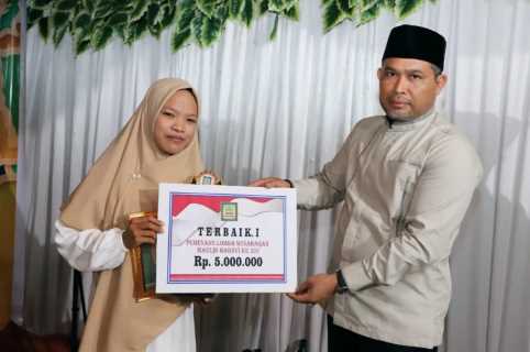 Bupati Inhil Tutup Musabaqoh Maulid Habsyi dalam rangka Milad Ke-XIV HIMMAH