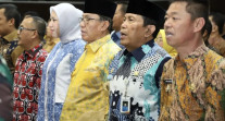 Bupati Wardan Hadiri Sertijab Kepala Perwakilan BPK Riau