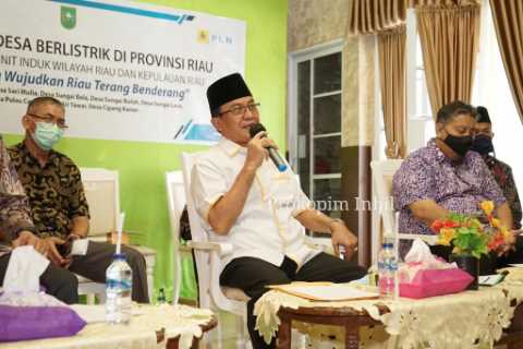 Pemkab Inhil Siap Membantu Program dari PT.PLN