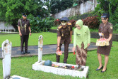PERINGATI BHAKTI ADHYAKSA DAN HUT IKATAN ADHYAKSA DHARMAKARINI, KEJAKSAAN MALUKU LAKSANAKAN UPACARA DAN ZIARAH MAKAM PAHLAWAN DALAM