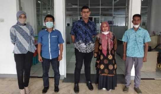 Diskop & UKM Inhil Kunjungi Koperasi BNI Tembilahan