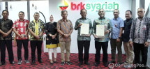 Dukung Perekonomian Masyarakat, Pj.Bupati Inhil Herman MoU Dengan BRK Syariah
