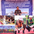KAJATI RIAU LETAKAN BATU PERTAMA GEDUNG DAN DERMAGA PENYIMPANAN BARANG BUKTI DAN RAMPASAN KEJARI SIAK