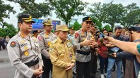 Persiapan Pengamanan Lebaran, Gubernur Jambi Al Haris Hadiri Apel Operasi Ketupat 2025