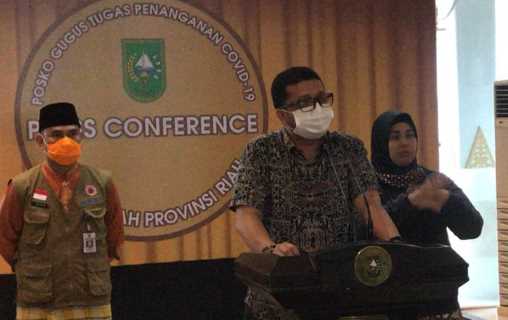 Riau Kembali Bertambah 27 Positif Corona, 14 Diantaranya dari Inhil