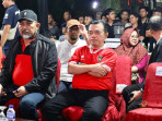 Antusiasme Warga Jambi Nobar Piala Asia U23 Di Lapangan Gubernur Jambi