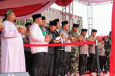 Ikhtiar Wujudkan Pemilu Damai 2024, Pj Bupati Inhil Hadiri Doa Bersama Di Mapolda Riau