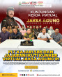 Plt. Kajari SBB Beserta Para Kasi dan Jajaran Ikuti Kunjungan Kerja Virtual Jaksa Agung RI