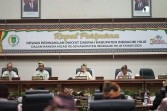 Ketua DPRD Inhil DR. H. Ferryandi, ST, MT, MM Pimpin Rapat Paripurna Milad Kabupaten Inhil Ke 59