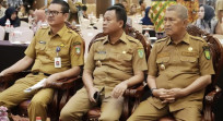 Wabup Syamsuddin Uti Ikuti Peluncuran SIPETI KERIS Saat Menghadiri Rakoornis Riau
