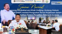 Kajati Maluku Ikuti Seminar Nasional Melalui Zoom Meeting