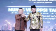 Jabatan Berakhir! Gubernur Jambi Al Haris Serahkan Kepemimpinan APPSI kepada Rudy Mas’ud Gubernur Kaltim