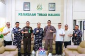 Sambut Kunjungan Dankodaeral IX Ambon Di Kejati Maluku, Agoes SP Buka Ruang Kerjasama
